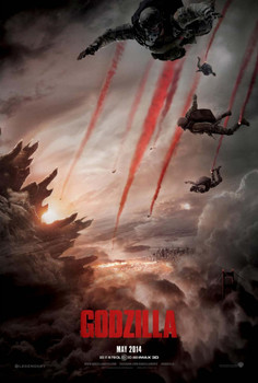 Godzilla (2014) Original Movie Poster Godzilla (2014) Original Movie Poster