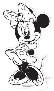 Minnie Mouse Colour and Keep Cardboard Cutout Minnie Mouse Colour and Keep Cardboard Cutout