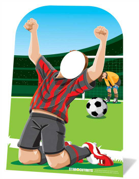 World Cup Footballer Child Size Stand-in Cutout World Cup Footballer Child Size Stand-in Cutout