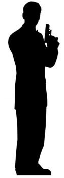 Secret Agent Male Single Pack (James Bond Style) - Lifesize Cardboard Cutout / Standee Secret Agent Male Single Pack (James Bond Style) - Lifesize Cardboard Cutout / Standee