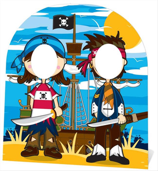 Little Pirate Friends Child Size Stand In Cardboard Cutout Little Pirate Friends Child Size Stand In Cardboard Cutout