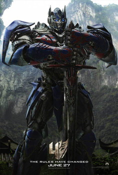 Transformers Age Of Extinction (Optimus Prime) Original Movie Poster One Sheet Transformers Age Of Extinction (Optimus Prime) Original Movie Poster One Sheet