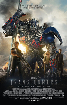 Transformers Age Of Extinction Original Movie Poster One Sheet Transformers Age Of Extinction Original Movie Poster One Sheet