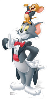 Tom and Jerry wearing tuxedos Cardboard Cutout Tom and Jerry wearing tuxedos Cardboard Cutout
