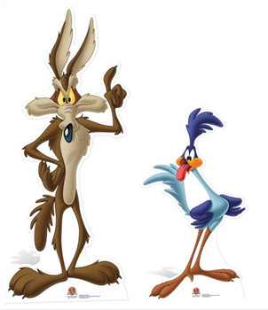Road Runner and Wile E Coyote Cardboard Cutout Road Runner and Wile E Coyote Cardboard Cutout