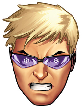 Hawkeye Card Party Face Mask Hawkeye Card Party Face Mask