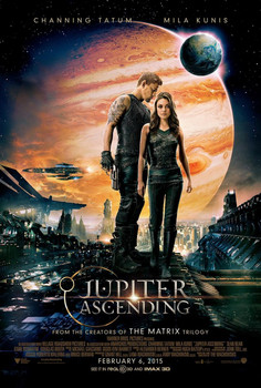 Jupiter Ascending Original Movie Poster Jupiter Ascending Original Movie Poster