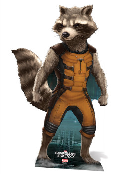 Rocket Raccoon Guardians Of The Galaxy Lifesize Cardboard Cutout Rocket Raccoon Guardians Of The Galaxy Lifesize Cardboard Cutout