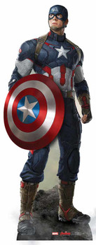 Captain America Avengers Age of Ultron Lifesize Cardboard Cutout Captain America Avengers Age of Ultron Lifesize Cardboard Cutout