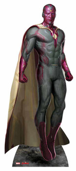 Vision Marvel's Age of Ultron Lifesize Cardboard Cutout Vision Marvel's Age of Ultron Lifesize Cardboard Cutout