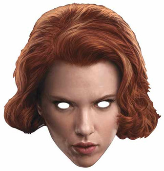 Black Widow Marvel Age of Ultron Single Card Mask Black Widow Marvel Age of Ultron Single Card Mask