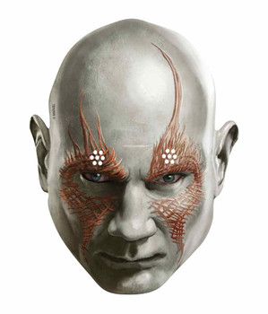 Drax the Destroyer Guardians of the Galaxy Single Card Face Mask Drax the Destroyer Guardians of the Galaxy Single Card Face Mask