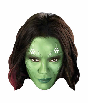 Gamora Guardians of the Galaxy Single Card Face Mask Gamora Guardians of the Galaxy Single Card Face Mask