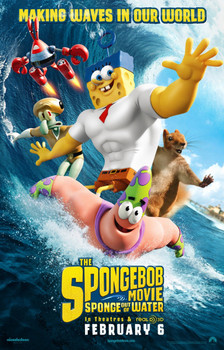 Spongebob Movie Sponge Out Of Water Movie Poster Spongebob Movie Sponge Out Of Water Movie Poster