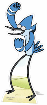 Mordecai Regular Show Cardboard Cutout Mordecai Regular Show Cardboard Cutout