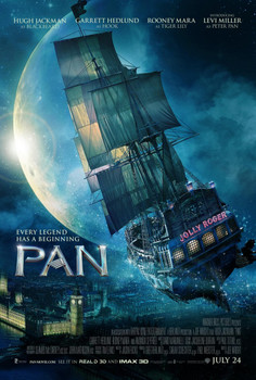 Pan Original Movie Poster Pan Original Movie Poster