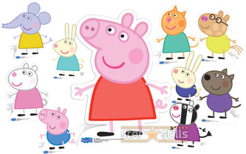 Peppa Pig Cardboard Cutout Collection Peppa Pig Cardboard Cutout Collection