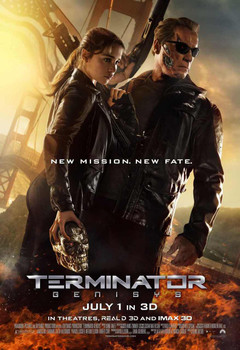 Terminator Genisys Original Movie Poster Terminator Genisys Original Movie Poster