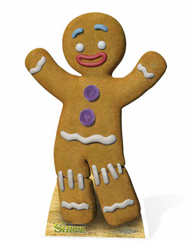 Gingy The Gingerbread Man Cardboard Cutout Gingy The Gingerbread Man Cardboard Cutout