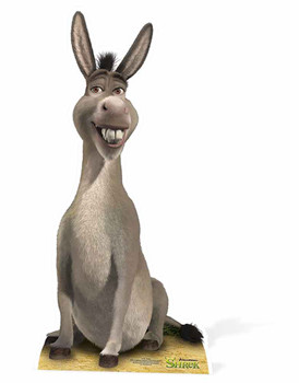 Donkey from Shrek Cardboard Cutout Donkey from Shrek Cardboard Cutout