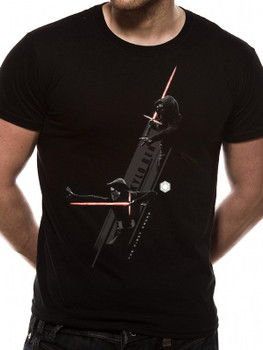 Star Wars: The Force Awakens Kylo Ren Battle Stance Official Unisex T-Shirt Star Wars: The Force Awakens Kylo Ren Battle Stance Official Unisex T-Shirt