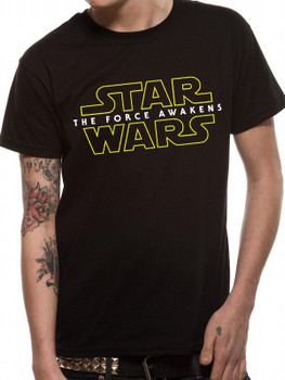 Star Wars: The Force Awakens Classic Logo Official Unisex T-Shirt Star Wars: The Force Awakens Classic Logo Official Unisex T-Shirt