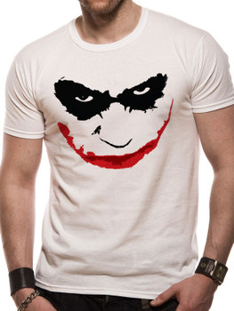 Batman The Dark Knight Joker Smile Logo Official Unisex T-Shirt Batman The Dark Knight Joker Smile Logo Official Unisex T-Shirt