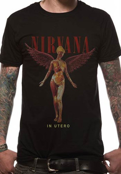 Nirvana In Utero Classic Logo Official Unisex T-Shirt Nirvana In Utero Classic Logo Official Unisex T-Shirt