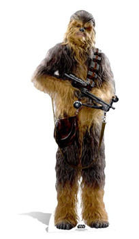 Chewbacca Star Wars: The Force Awakens Lifesize Cardboard Cutout Chewbacca Star Wars: The Force Awakens Lifesize Cardboard Cutout