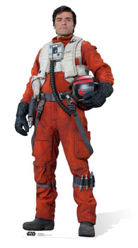 Poe Dameron Star Wars: The Force Awakens Lifesize Cardboard Cutout Poe Dameron Star Wars: The Force Awakens Lifesize Cardboard Cutout