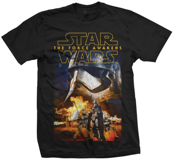 Captain Phasma and Troopers Official Star Wars Unisex T-Shirt Captain Phasma and Troopers Official Star Wars Unisex T-Shirt