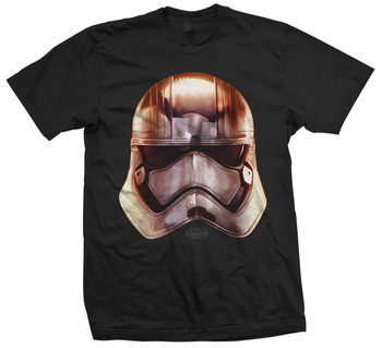 Star Wars Phasma Big Head Official Star Wars Unisex T-Shirt Star Wars Phasma Big Head Official Star Wars Unisex T-Shirt