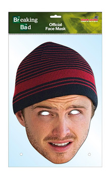 Jesse Pinkman Official Breaking Bad Card Party Face Mask Jesse Pinkman Official Breaking Bad Card Party Face Mask