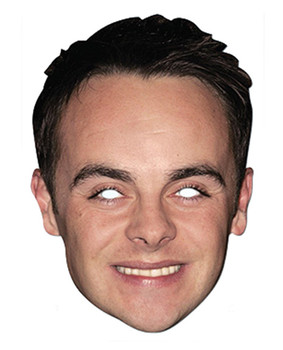 Ant McPartlin Celebrity Card Party Face Mask Ant McPartlin Celebrity Card Party Face Mask