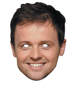 Declan Donnelly from Ant & Dec Celebrity Card Party Face Mask Declan Donnelly from Ant & Dec Celebrity Card Party Face Mask