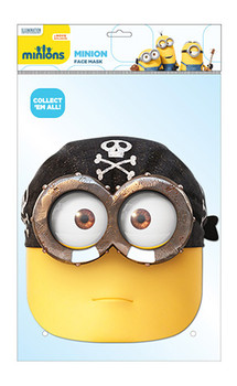 Minion Eye Matie Official Minions Card Party Face Mask Minion Eye Matie Official Minions Card Party Face Mask