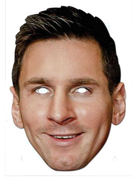 Lionel Messi Footballer Card Party Face Mask Lionel Messi Footballer Card Party Face Mask