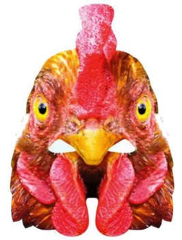 Hen / Chicken Animal Card Party Face Mask Hen / Chicken Animal Card Party Face Mask