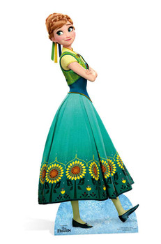 Anna from Frozen Fever Cardboard Cutout Anna from Frozen Fever Cardboard Cutout