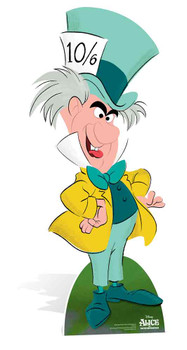 The Mad Hatter from Alice In Wonderland Disney Lifesize Cardboard Cutout The Mad Hatter from Alice In Wonderland Disney Lifesize Cardboard Cutout
