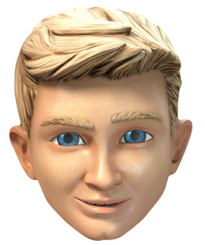 Alan Tracy Thunderbirds Are Go Single Card Mask Alan Tracy Thunderbirds Are Go Single Card Mask