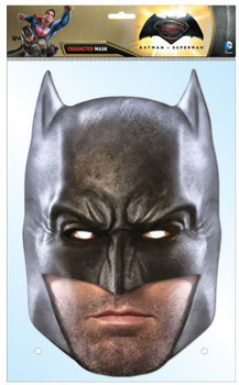 Batman Dawn of Justice Ben Affleck Card Face Mask Batman Dawn of Justice Ben Affleck Card Face Mask