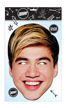 Calum Hood 5 Seconds of Summer Card Party Face Mask Calum Hood 5 Seconds of Summer Card Party Face Mask