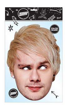 Michael Clifford 5 Seconds of Summer Card Party Face Mask Michael Clifford 5 Seconds of Summer Card Party Face Mask