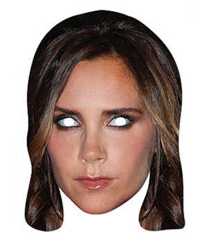 Victoria Beckham Celebrity Single Card Party Face Mask Victoria Beckham Celebrity Single Card Party Face Mask