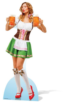 Oktoberfest Beer Babe Lifesize Cardboard Cutout Oktoberfest Beer Babe Lifesize Cardboard Cutout