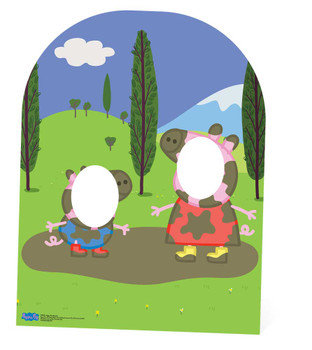 Peppa Pig Muddy Puddle Child Size Stand-in Cardboard Cutout Peppa Pig Muddy Puddle Child Size Stand-in Cardboard Cutout