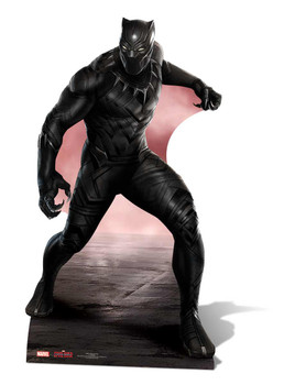Black Panther Marvel Lifesize Cardboard Cutout Black Panther Marvel Lifesize Cardboard Cutout