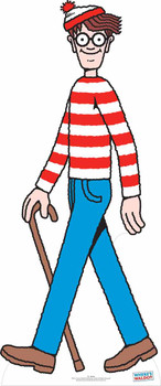 Where's Wally? Lifesize Cardboard Cutout Where's Wally? Lifesize Cardboard Cutout
