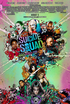 Suicide Squad Original Movie Poster - Final Style Suicide Squad Original Movie Poster - Final Style